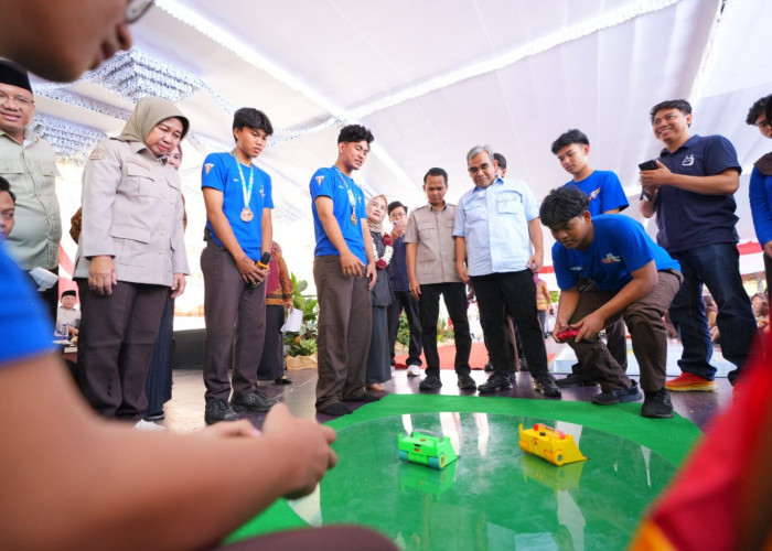 Rektor Unila Hadiri Sosialisasi Empat Pilar Kebangsaan di SMA YP Unila