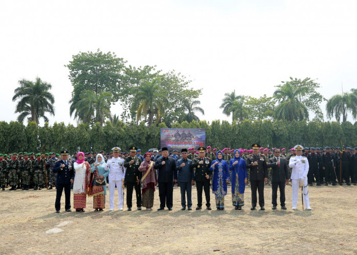 HUT TNI ke-78, Danrem Berterima kasih Atas Capaian Tertinggi Kepercayaan Masyarakat Ke TNI