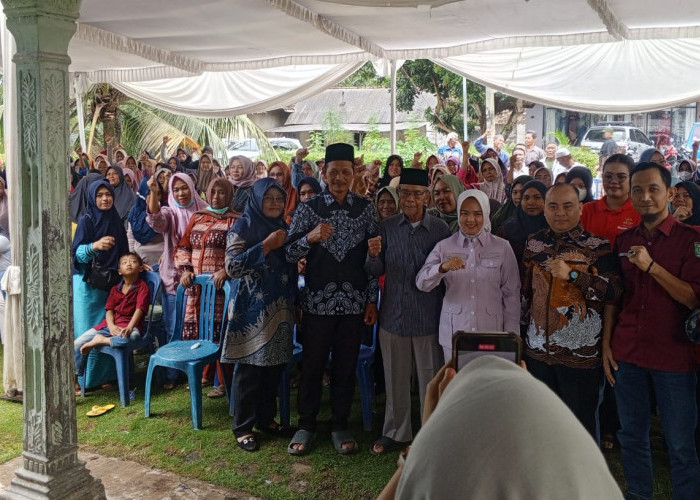 Ketua DPRD Lampung Selatan Sosialisasi Ideologi Pancasila dan Wawasan Kebangsaan di Desa Bumi Sari 