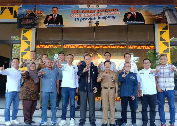 Jadi Tuan Rumah Porwanas 2027, PWI Gandeng KONI Lampung Siapkan Penyelenggaraan