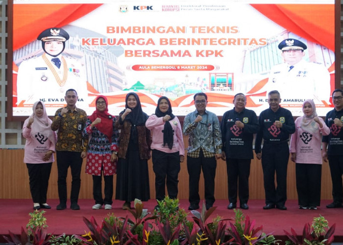Pemkot Bandar Lampung Gelar Bimtek Keluarga Berintegritas Bersama KPK