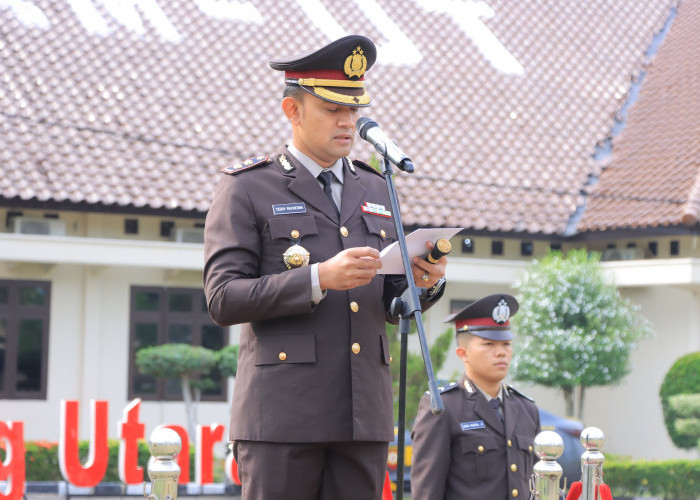 Peringati Hari Bela Negara Ke 75 Tahun 2023, Polres Lampung Utara Gelar Upacara