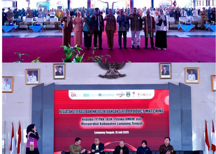 Dorong Inklusi Keuangan Syariah dan Pasar Modal, OJK Lampung Gelar Edukasi Bersama Masyarakat Lampung Tengah