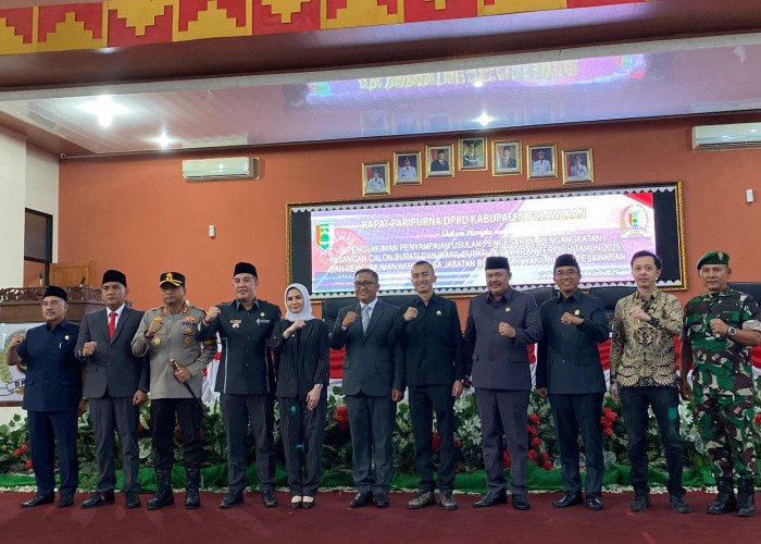 DPRD Pesawaran Usulkan Pengesahan Bupati dan Wakil Bupati Terpilih Hasil PSU 2025 