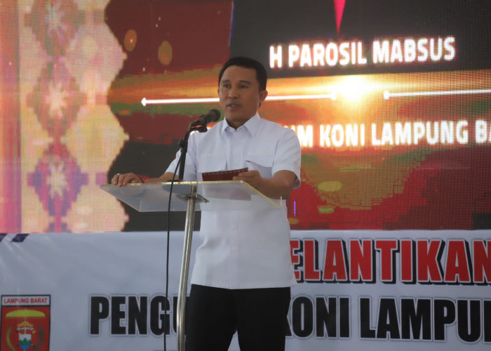 Musorkab IV KONI Lambar, Parosil: Jadi Momentum Kebangkitan Olahraga di Bumi Sekala Bekhak