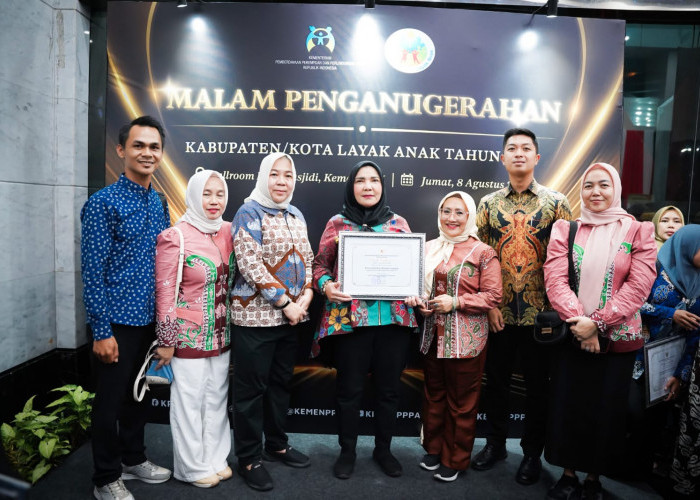 Bandar Lampung Kembali Raih Penghargaan Kota Layak Anak Kategori Nindya