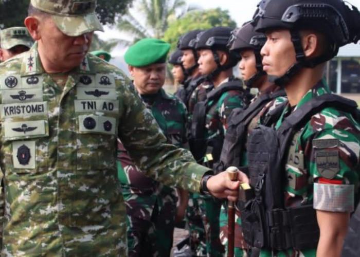 Pangdam Radin Inten Tinjau KDKMP di Kotabumi Selatan, 103 Koperasi Siap Operasional
