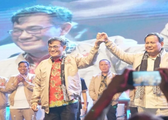 Eks Anggota Fraksi PDIP Budiman Sujatmiko Deklarasikan Prabowo