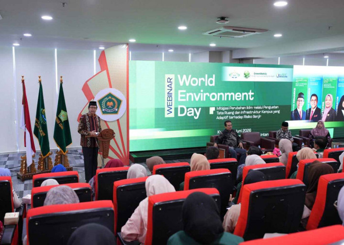 UIN RIL Gelar Webinar Hari Lingkungan Hidup Sedunia 2026, Bahas Kampus Adaptif terhadap Risiko Banjir