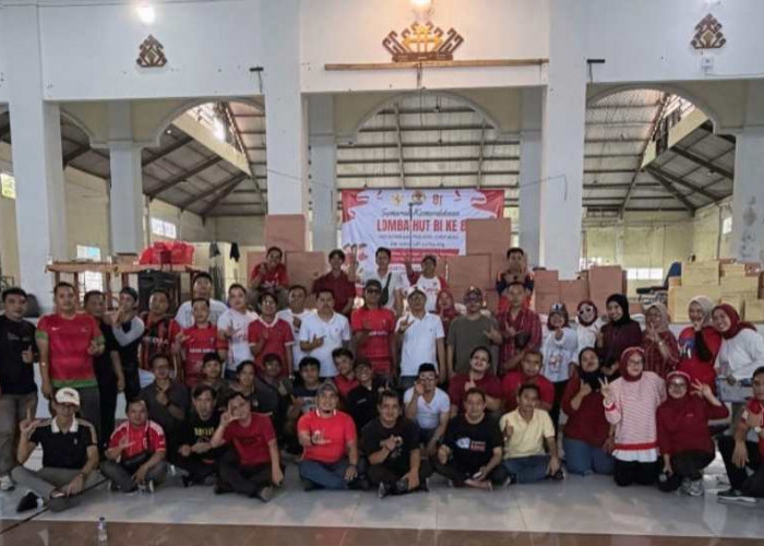Kocak dan Seru! Wartawan IJP Lampung Adu Ketangkasan di Lomba HUT RI