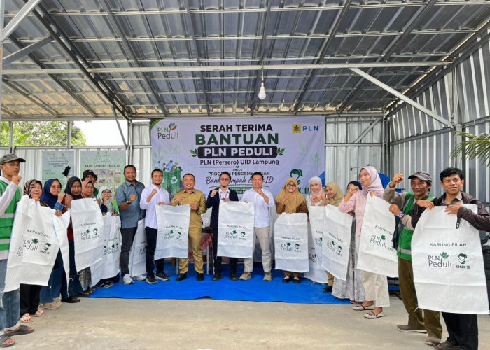 PLN UID Lampung Perkuat Kepedulian Lingkungan melalui Dukungan Pengembangan Bank Sampah Emak.ID