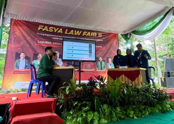 Kritis Menakar Kebijakan Politik, Fasya Law Fair II Jadi Ruang Adu Gagasan Mahasiswa