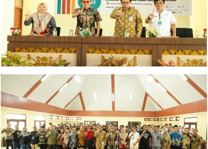 OJK Dorong Literasi Keuangan Berbasis Lingkungan Melalui Program Bank Sampah Sekolah di Bandar Lampung