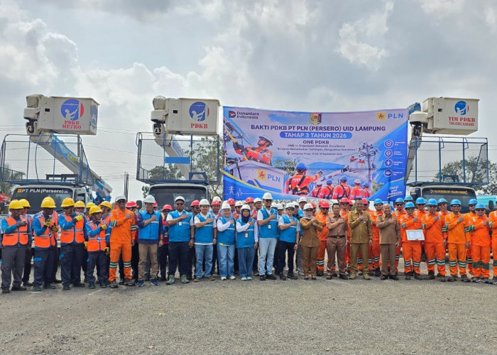 Hari Pelanggan Nasional, Bakti PDKB PLN Jaga Listrik Tetap Menyala di 70 Titik Lampung Timur