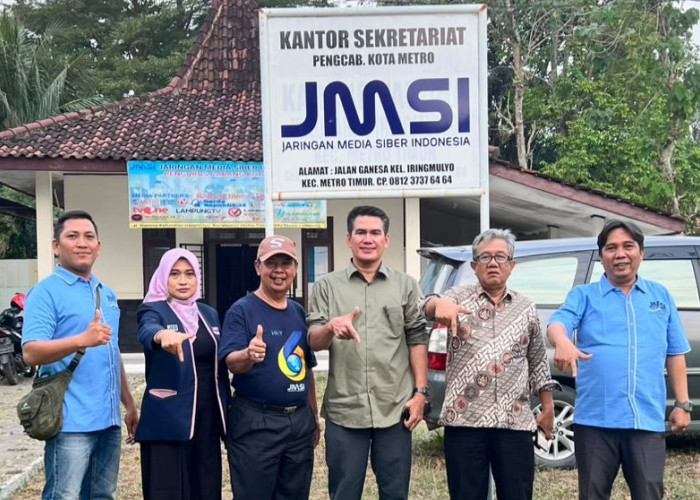 JMSI Dukung Metro Jadi Pusat Pendidikan dan UMKM, Siap Sukseskan HPN 2027