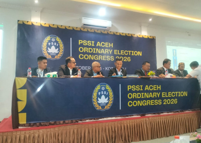 Nazir Adam Kembali Nahkodai PSSI Aceh, Pesan Keras ke PSSI Pusat: Jangan Adu Domba!