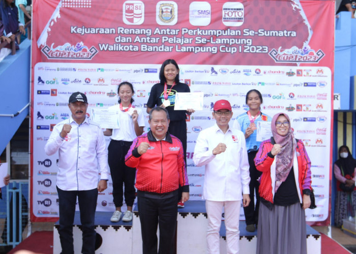 Ratusan Pelajar se-Sumatera Ikuti Kejuaraan Renang Walikota Bandar Lampung Cup I 2023