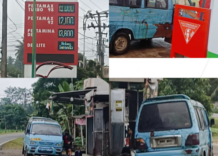 Mapas! Pengecoran BBM Bersubsidi di SPBU Sekampung Udik Dilakukan Terang-terangan