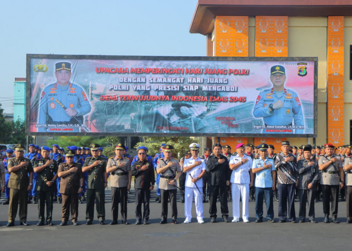 Polda Lampung Peringati Hari Juang Polri, Kapolda : Tanamkan Semangat Juang Untuk Mengabdi