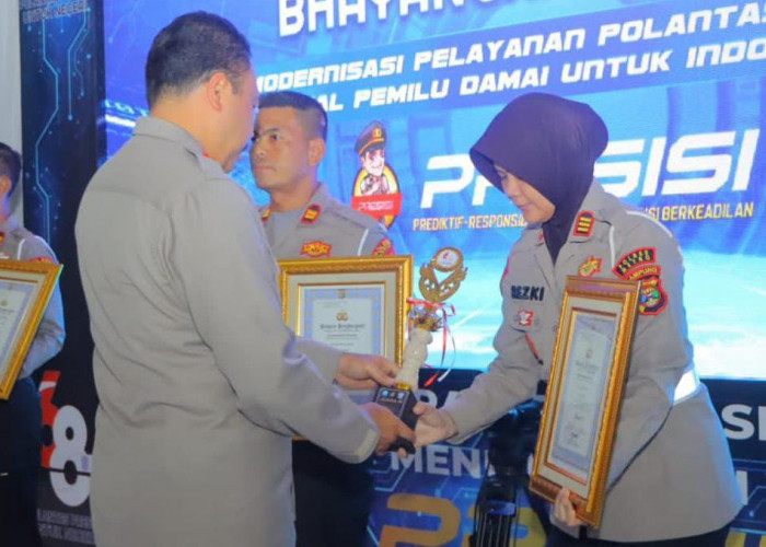 Satlantas Polres Kota Metro Juara III Lomba TPT KP di Polda Lampung
