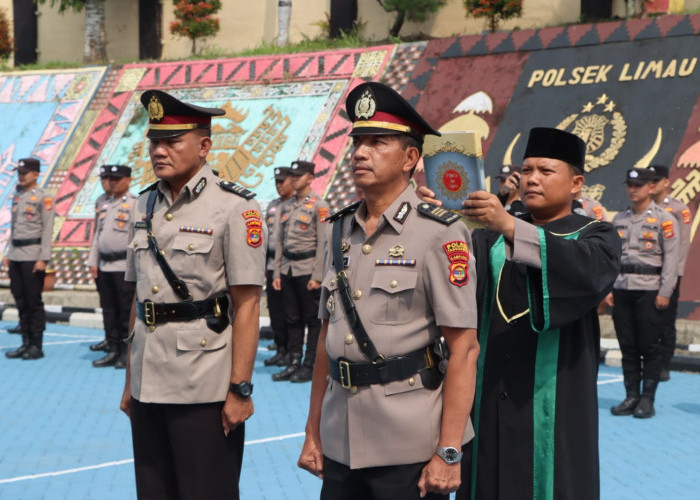 Kapolres Tanggamus Tekankan Efisiensi dan Transparansi dalam Sertijab Kabaglog