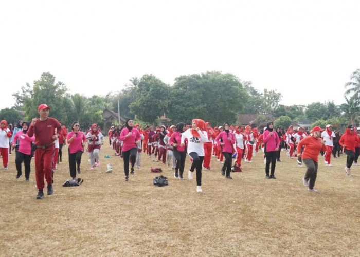 Ketua YJI Lampung Selatan Ikuti Kegiatan Gerakan Masyarakat Sehat (GERMAS) di Kecamatan Natar
