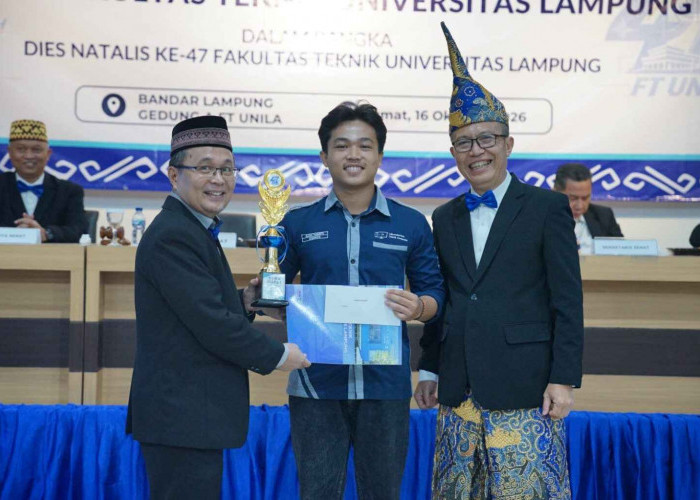 Dies Natalis ke-47 FT Unila Jadi Momentum Tingkatkan Mutu Pendidikan dan Riset