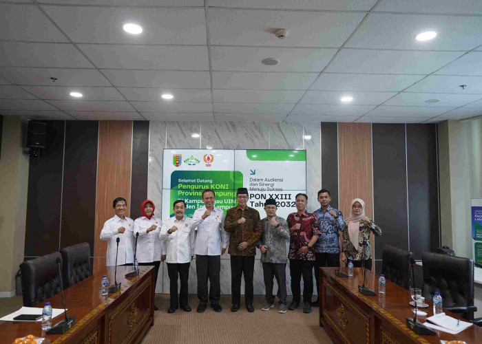 UIN RIL Siap Sukseskan PON XXIII 2032 di Lampung