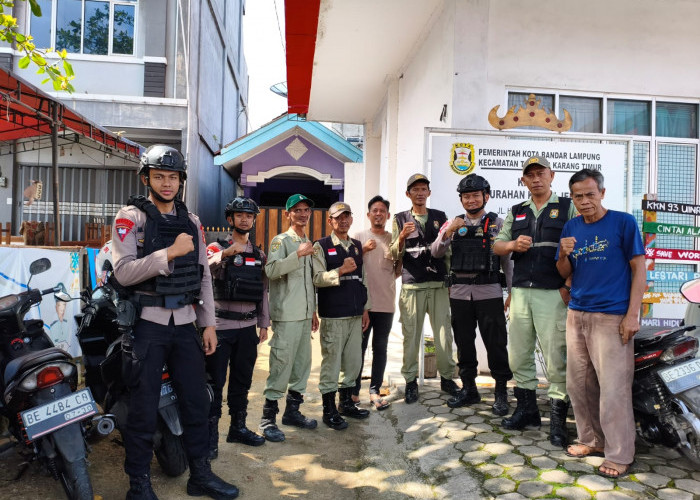 Brimob Gegana Lampung Intensifkan Patroli Dialogis Ramadan di Kota Bandar Lampung