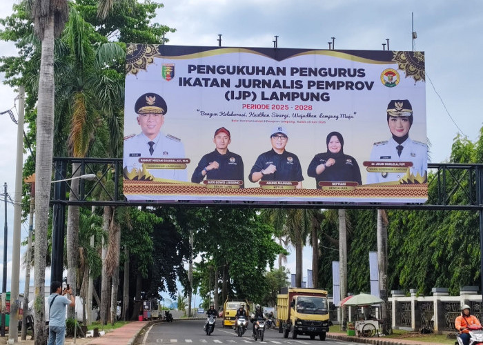 Besok Gubernur Mirza Kukuhkan Pengurus IJP Lampung Periode 2025-2028