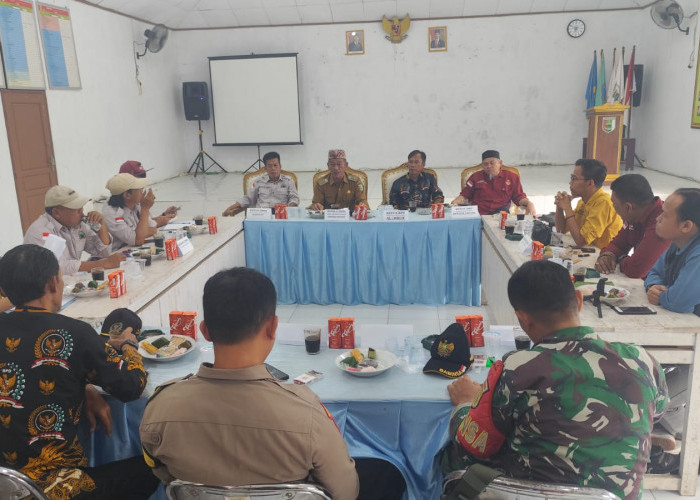 Pemerintah Desa Gedong Tataan Gelar Pertemuan Kordinasi Lintas Lembaga