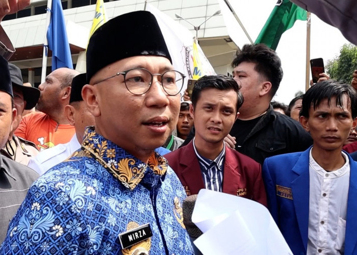 Gubernur Lampung Temui Pendemo, Ajak Dialog Petani Cari Solusi Terbaik 