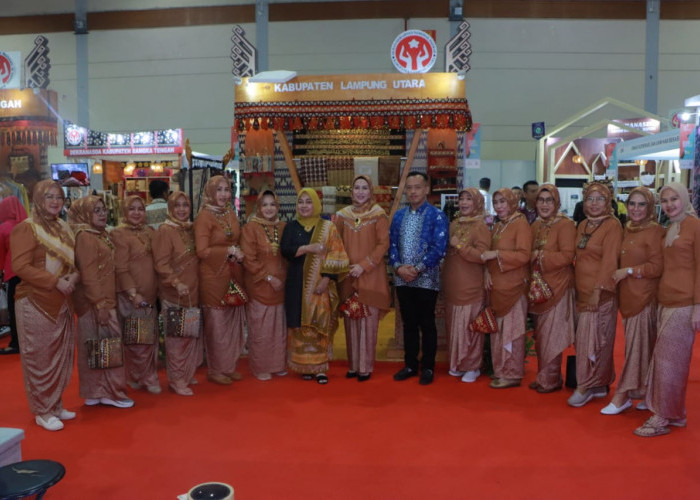 Pameran Handicraft Trade Fair Inacraft 2024 Resmi Dibuka, Kain Tapis Jadi Produk Unggulan Pemkab Lampura