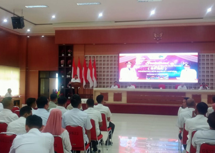 Pemkot Bandar Lampung Adakan Sosialisasi Sistem Pemerintahan Berbasis Elektronik (SPBE)