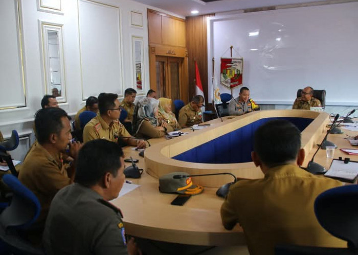 Sekda Lampung Utara Pimpin Rapat Persiapan Kunjungan Menteri BKKBN RI