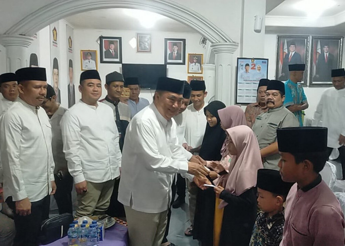 Wujud Rasa Syukur, Gerindra Tanggamus Gelar Buka Puasa Bersama dan Santuni Anak Yatim