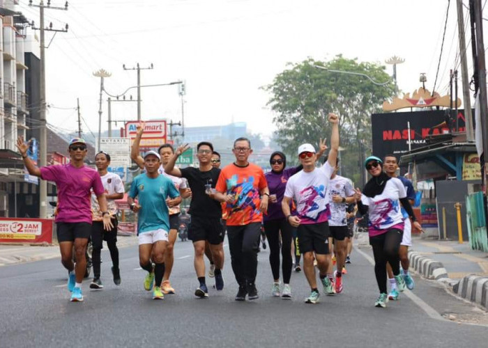 Sekdaprov Fahrizal Lakukan Pengecekan Rute Lampung Half Marathon