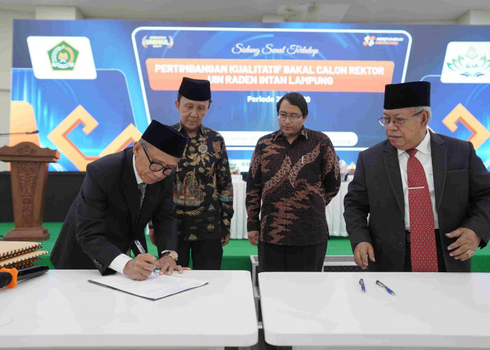 Senat UIN RIL Gelar Sidang Tertutup, Berikan Pertimbangan Kualitatif Bakal Calon Rektor Periode 2026–2030