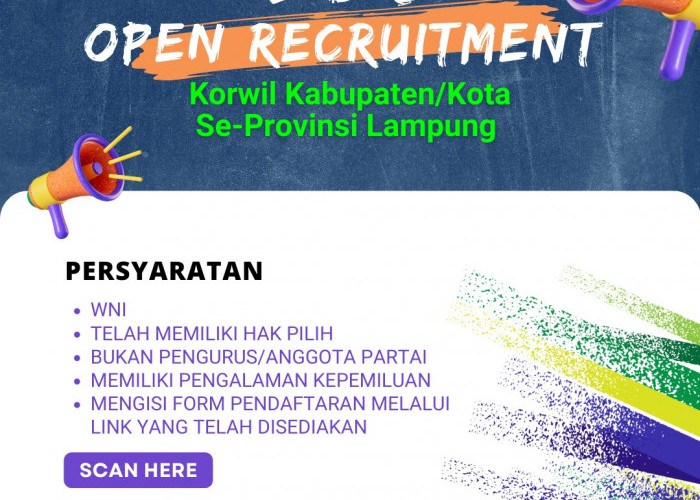 Siap Menghadapi Pemilu, LDS Rekrut Korwil di setiap Kabupaten/Kota Se-Provinsi Lampung.