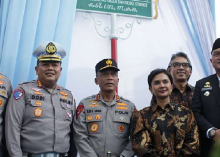 Kapolda Jabar Irjen Pol Rudi Setiawan Resmikan Pos Gadog dan Jalan Hoegeng di Bogor