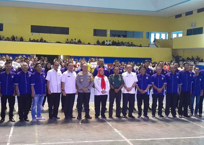 Suarakan Bola Voli, Walikota Inisiasi Kejuaraan Antar Kecamatan Di Bandar Lampung