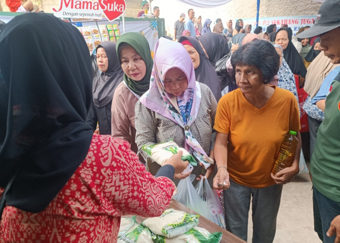 Pemkot Bandar Lampung Gelar Pasar Murah di Kecamatan Kedamaian 