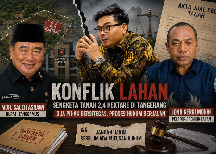 Polemik Tanah Tangerang Memanas, Kuasa Hukum Saleh Asnawi Tantang Tunjukkan Bukti Keterlibatan