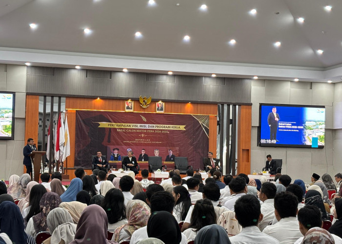 Lima Bakal Calon Rektor ITERA Paparkan Visi, Misi dan Program Kerja