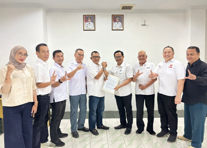 Ketua IPSI Lampung H.Faishol Djausal dan Hanafiah Hamidi Daftar Calon Ketum KONI Lampung