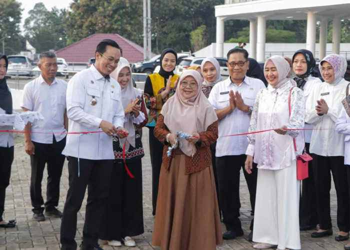 Pj. Bunda Literasi Provinsi Lampung Buka Festival Kuliner Jelajah Nusantara 2024