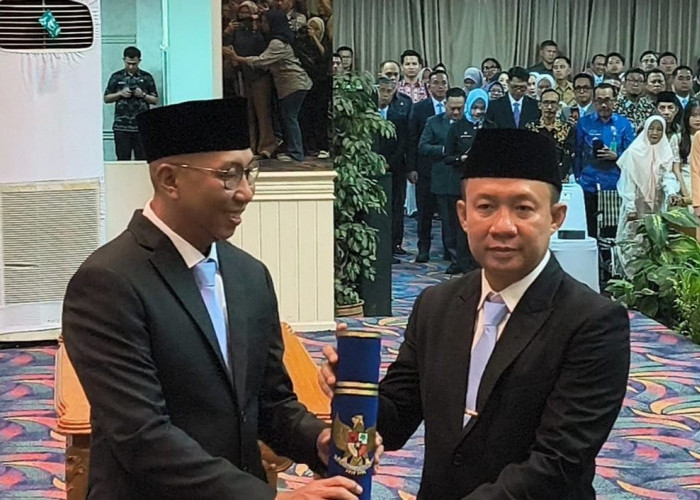 Marindo Kurniawan Resmi Dilantik Jadi Sekdaprov Lampung, Jadi Sekda Termuda di Lampung 