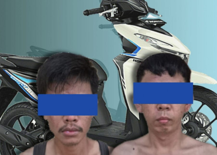 Gagal Curi Motor di Kota Metro, Dua Pelaku Asal Lampung Timur Ditangkap Polisi