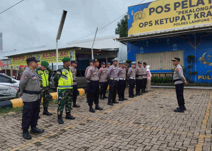 Jelang Idulfitri, Sinergi TNI–Polri Laksanakan Pos Pam dan Pos Yan