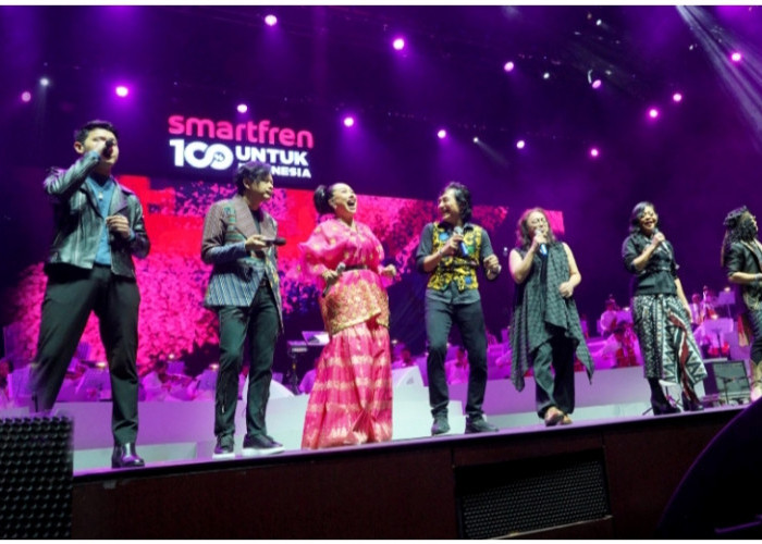 Smartfren Rayakan Budaya dan Karya Anak Bangsa dengan Pagelaran Musik Malam 100 Cinta